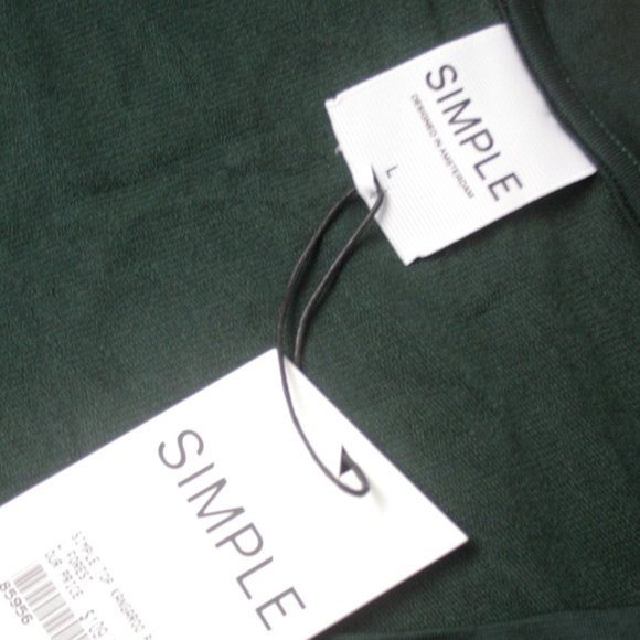 Dark Green T-Shirt with Hoodie Pocket - Picture 5 of 5